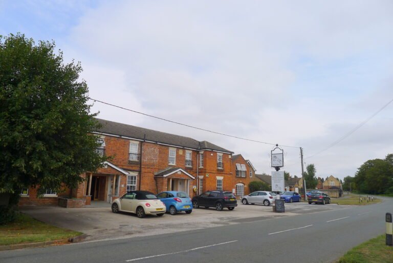 Front of The Black Horse, Baston