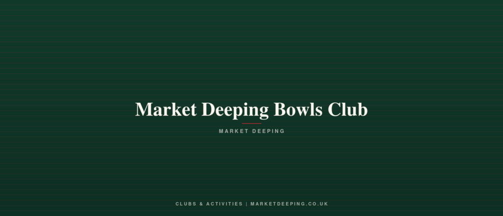 Market Deeping Bowls Club