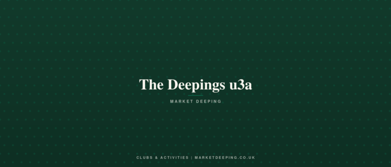 The Deepings u3a