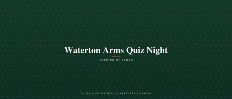 Waterton Arms Quiz Night