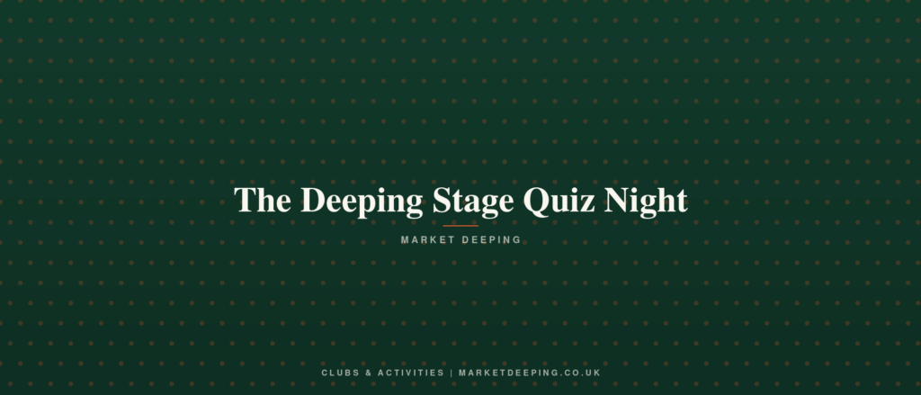The Deeping Stage Quiz Night