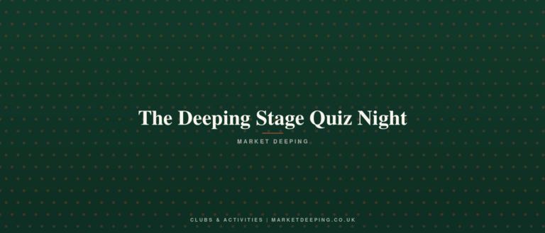 The Deeping Stage Quiz Night