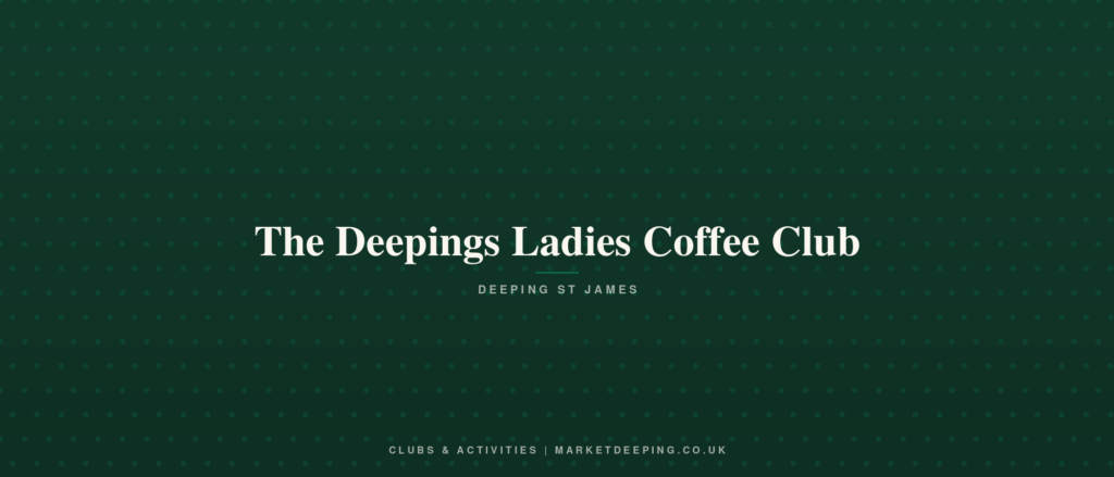 The Deepings Ladies Coffee Club