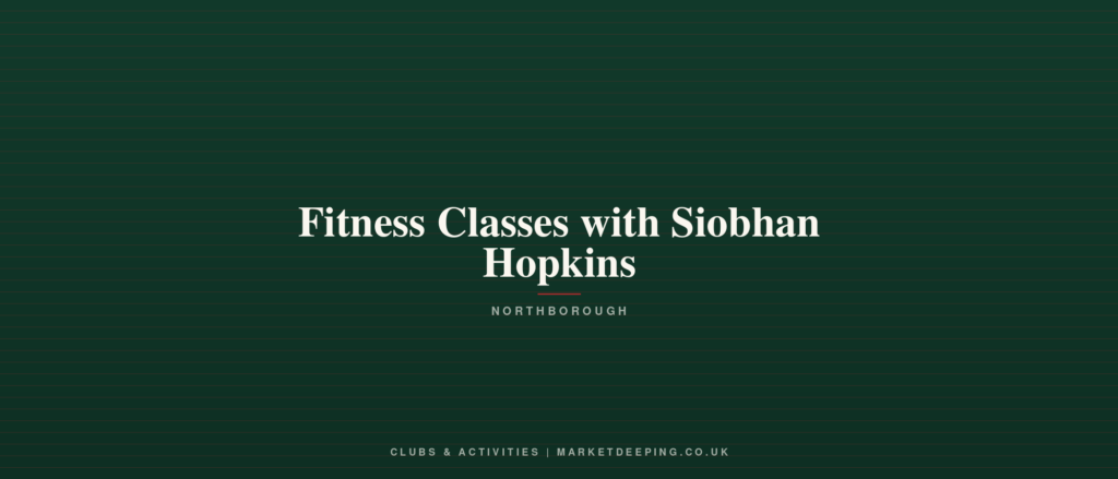 Fitness Classes with Siobhan Hopkins