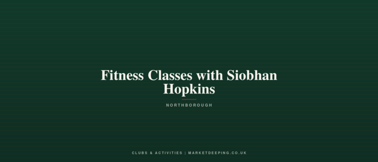 Fitness Classes with Siobhan Hopkins